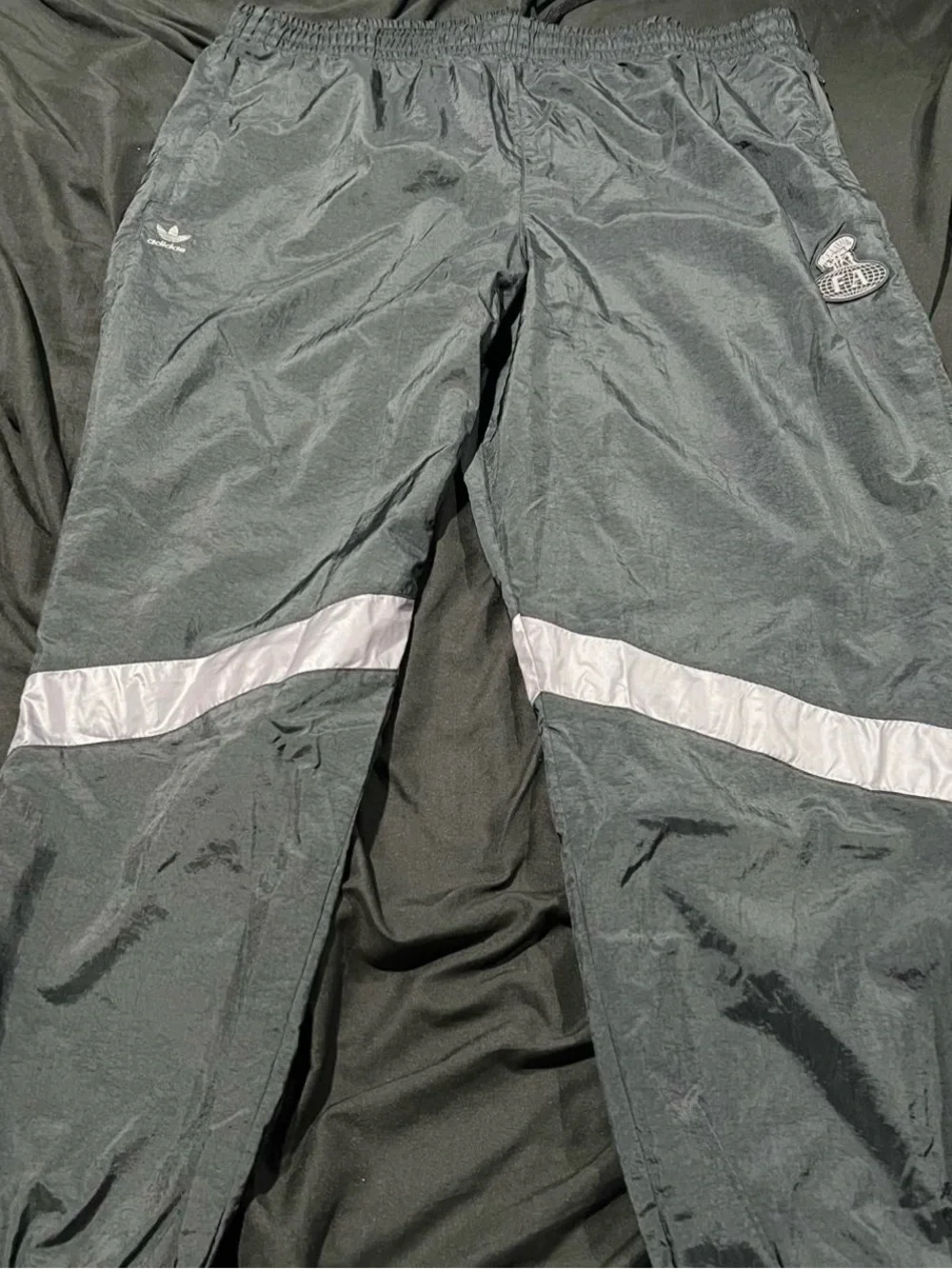 Mens adidas x fucking awesome track pants